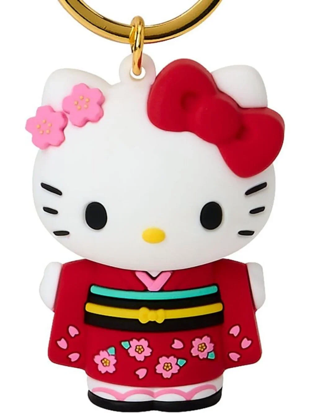 3D Kimono Keychain - Cute Sanrio Character Accessory, Perfect for Bags & Gifts